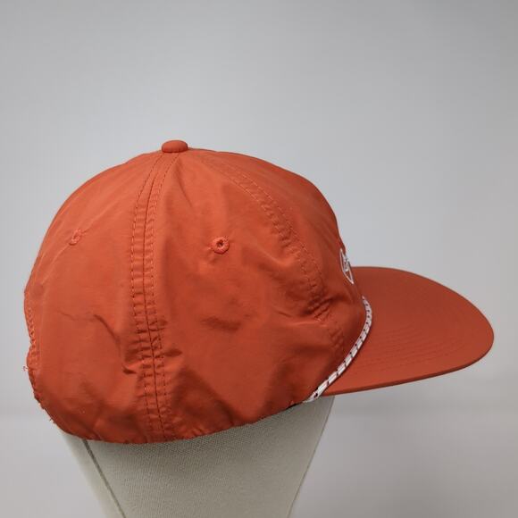 Outguided Snapback Rope Hat Orange One Size Adjustable Embroidered - Picture 5 of 8
